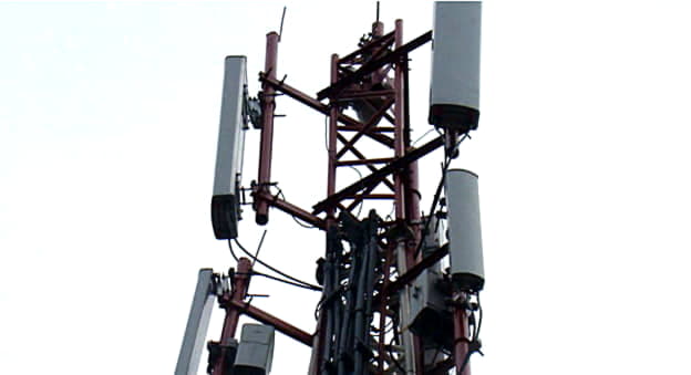 Так выглядят антенны сотовой связи, установленные 